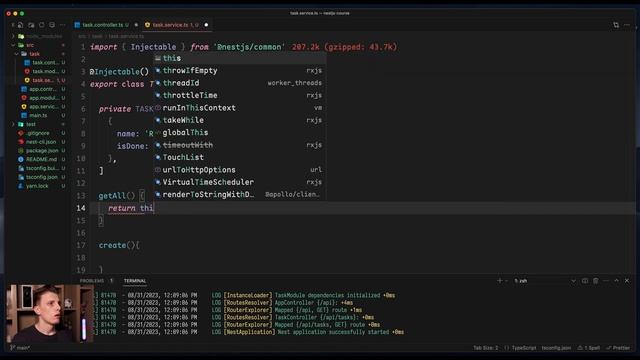 КУРС по NEST.JS - Если писать back-end, то только так! смотреть онлайн