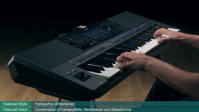 PSR-SX900 - Voice & Style Demonstration: FantasyFox (Entertainer) смотреть онлайн