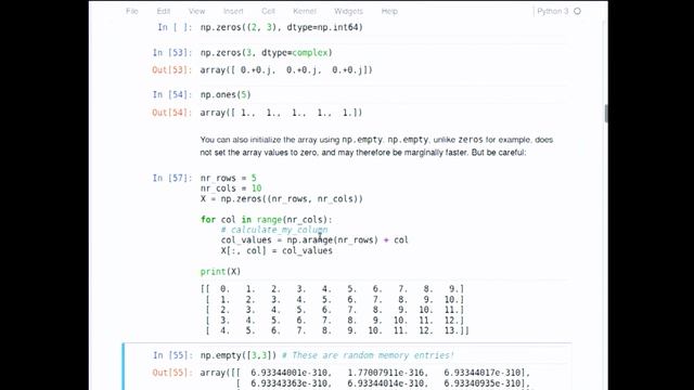 Python Boot Camp Fall 2016_Part 5_Numpy смотреть онлайн