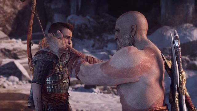 Old and Slow Kratos Tells Atreus he is GHOST OF SPARTA (God of War PC Mod) - Grandpa Kratos Mod смотреть онлайн