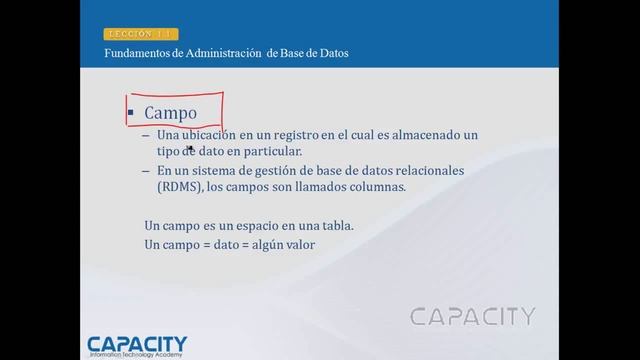 Curso Base de Datos PostgreSQL - Cómo almacenar datos en BD - CAPACITY смотреть онлайн