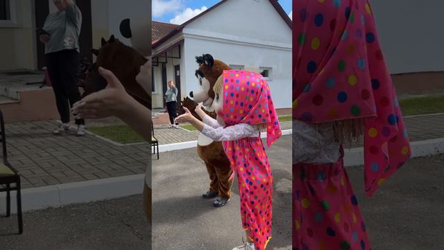 Маша и Медведь ростовые куклы #студияростовыхкукол  #ростовыекуклы  #яркийпраздникдлявсех  #праздник