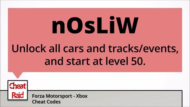 Forza Motorsport Cheat Codes | Xbox смотреть онлайн