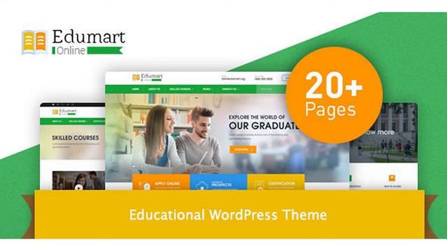 Edumart – Education WordPress Theme | Themeforest Website Templates and Themes смотреть онлайн