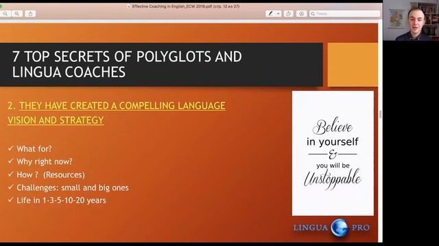 English Coaching Week 2019 | Day 5. Effective Coaching in English with Dmitrii Khokhlov (PCC) смотреть онлайн