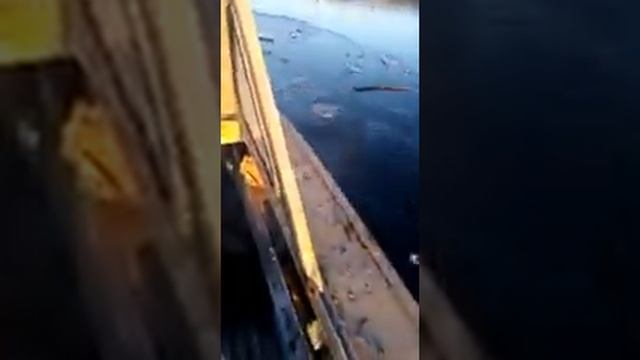 Аэролодка 20-155.. 4 метра буксирует по льду 