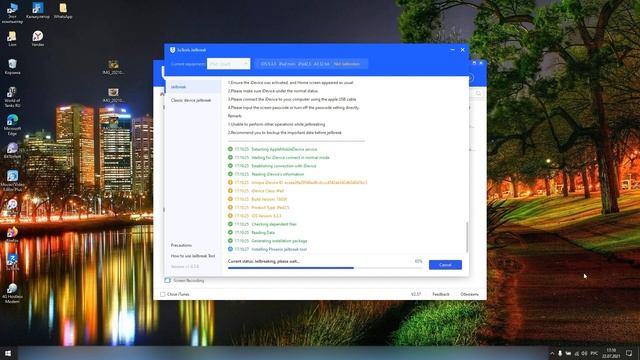 Установка Jailbreak 2021 на ios с 8.4.1 до 14.3 через 3uTools смотреть онлайн