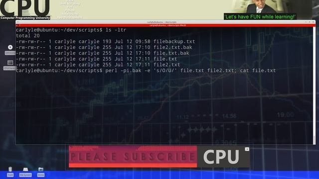 Perl Substitution on multiple files смотреть онлайн
