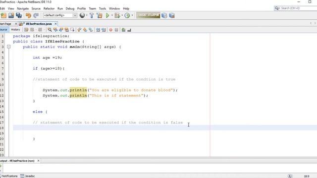 Java Tutorial-4: If Else Statement in Java смотреть онлайн