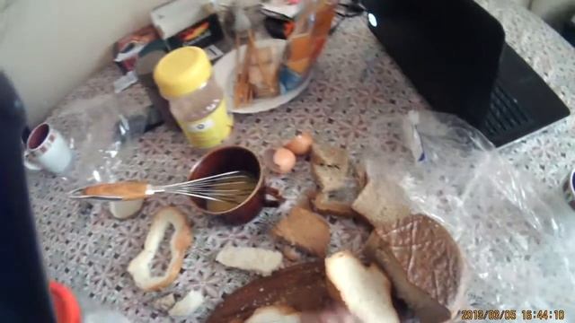 Омлет в хлебе. смотреть онлайн