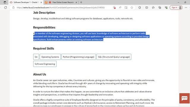 Latest Hiring Update | Oracle is Hiring | Software Developer | Must Apply | 0-2+Exp смотреть онлайн