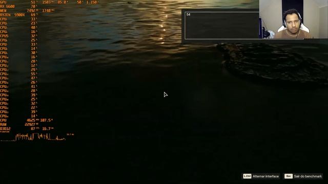 Far Cry 6 com Ray Tracing no Alto Ao Vivo com Webcam na RX 6600 + R9 5900X + 64GB RAM CL16 смотреть онлайн