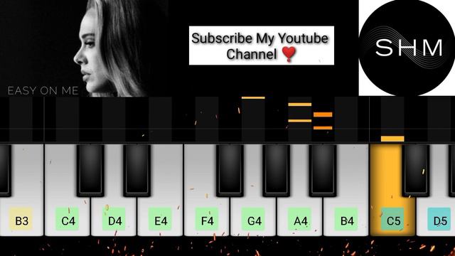 Adele - Easy On Me | Easy Piano Tutorial + Notes смотреть онлайн