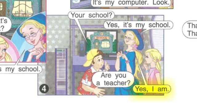 Раздел 4 - Упражнение 5 - Страница 36-37 (Английский язык 2 класс, учебник Комарова, Ларионова) смотреть онлайн