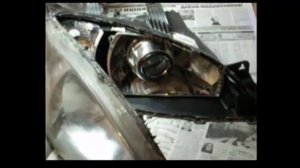 Замена рассеивателя Фар на Chevrolet lacetti хэтчбек