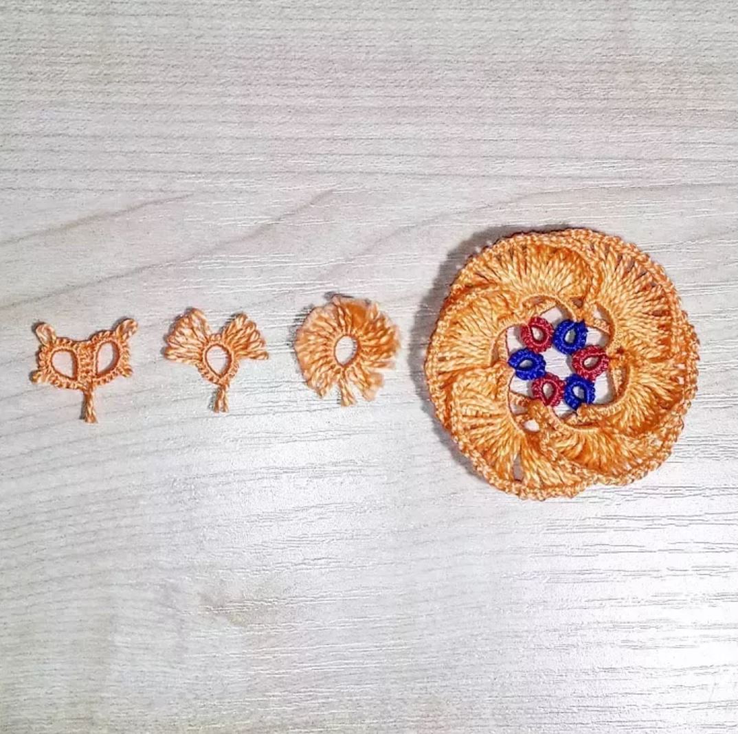 Основы Фриволите - Пико соединительное, декоративное, + крючок. МАСТЕР КЛАСС. Frivolite