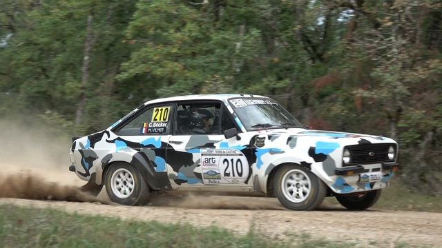 Rallye Castine Terre d'Occitanie 2020 Ford Escort RS 2000 MKII N°210 Christian BECKER Maxime VILMOT смотреть онлайн