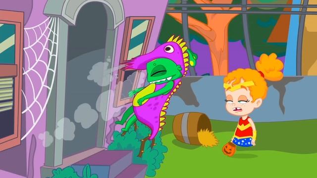 Groovy The Martian meets Baby shark - Sea patrol to the rescue: let's find daddy & mommy shark! смотреть онлайн