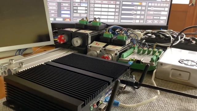 LinuxCNC+Ethercat+EpoCAT+JMC смотреть онлайн