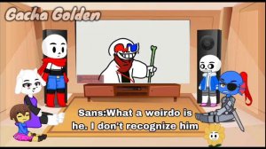 Undertale React To Fatal Error Sans Vs Fatal Error Sonic || Gacha Golden