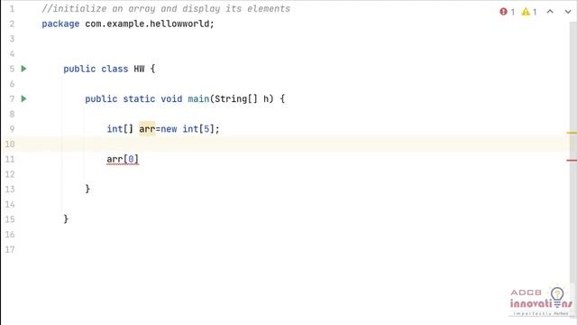 Initialize an Array using Java and Print its elements смотреть онлайн
