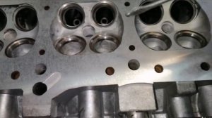 Нашли трещину в  ГБЦ и заварили.