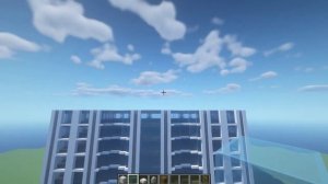 Как построить красивый небоскрёб в майнкрафт.