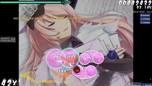 Let's osu! Momoi Haruko - Luka Luka Night Fever смотреть онлайн