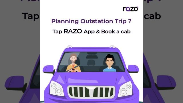 Why don't you plan an outstation trip with Razo#razo #bookacab #outstation смотреть онлайн
