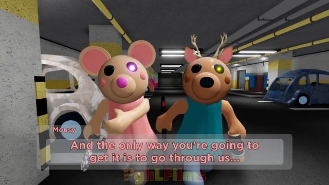 ROBLOX PIGGY RP FILM: PLAYING UNO WITH the infected...? смотреть онлайн