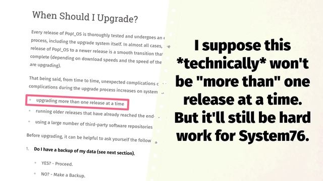 Pop!_OS is switching to yearly releases. Here's why that's fine. смотреть онлайн