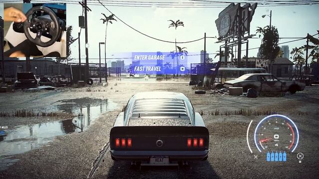 NFS Heat Rebuilding a Ford Mustang Boss 302 (Logitech G920 steering Wheel gameplay Build n Cruise) смотреть онлайн