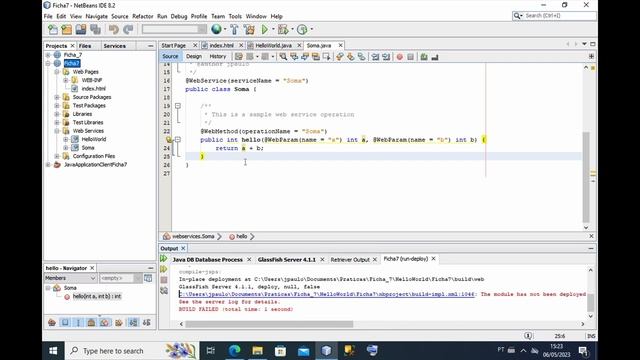 Create a SOAP Web Service using Netbeans 8.0 смотреть онлайн