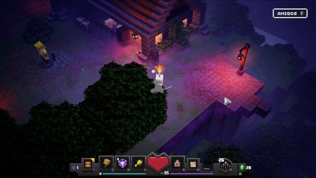 El Corazon Ender :0 WOOW / Minecraft Dungeons Cap 13 смотреть онлайн