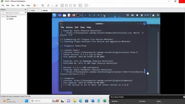 How to scan WordPress Websites With WPScan For Security Vulnerabilities смотреть онлайн
