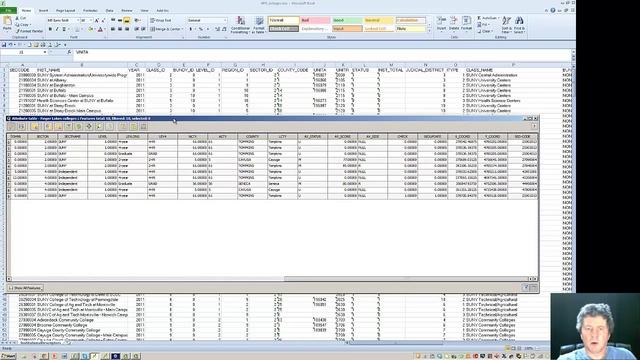 QGIS Joining Spatial to tabular data смотреть онлайн