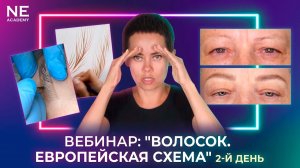 Вебинар "Волосковая техника татуажа. Европейская схема".