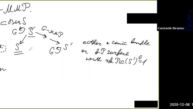 Constantin Shramov (Steklov/HSE)- Birational automorphisms of Severi-Brauer surfaces. смотреть онлайн