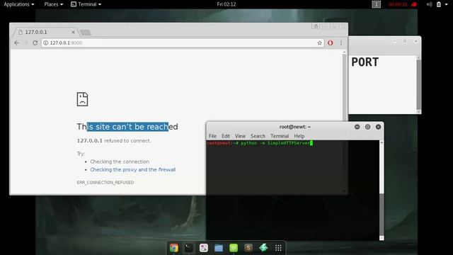 Start server in any directory on any port смотреть онлайн