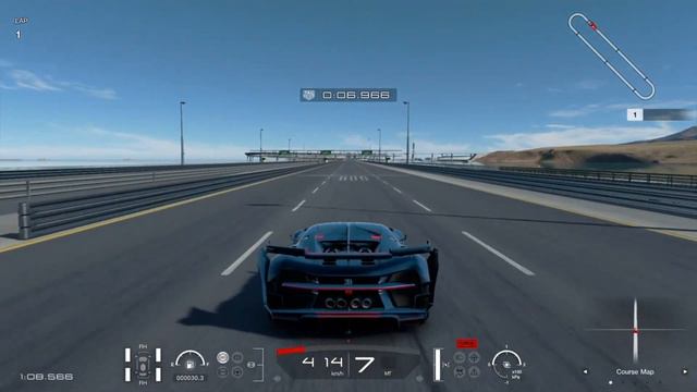 Gran Turismo Sport | Bugatti Chiron Vision Gran Turismo - Top Speed 464 Km/h Mph 288