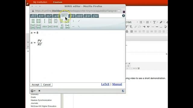 Blackboard Equation Editor смотреть онлайн