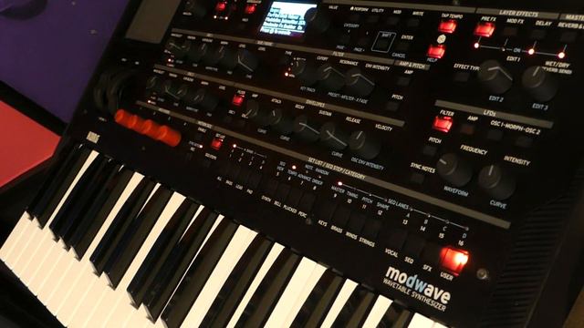KORG Modwave: 25 RANDOMIZED patches. Let's get random! смотреть онлайн