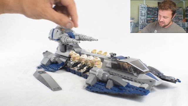Lego Star Wars T-49 Troop Transport смотреть онлайн