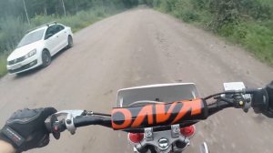 Покатушки на kayo tt125 #2