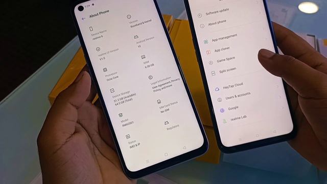 Realme 6 Vs Realme 7 Unboxing & Comparison !! Compare Realme 7 Vs Realme 6 смотреть онлайн