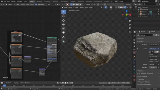 How to Create Low Poly Rocks in 1 Minute смотреть онлайн