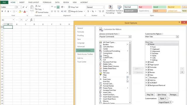 How to customize the ribbon in Microsoft Office 2013 смотреть онлайн