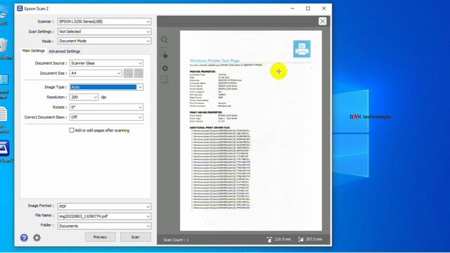 Epson L3250 Printer How To Scan ll How To Scan From Laptop/Computer To Epson L3250 lമലയാളം смотреть онлайн