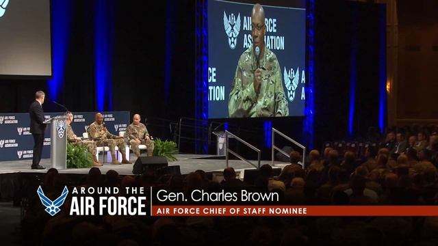 Around the Air Force: Gen. Charles Brown Chief of Staff Nomination & AFA Air Warfare Symposium смотреть онлайн