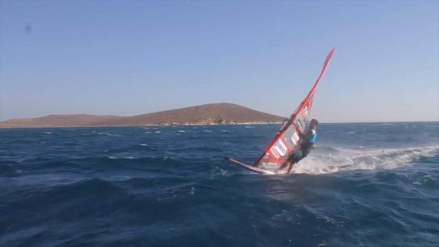 Windsurfing Slalom Session in Alacati, Turkey смотреть онлайн